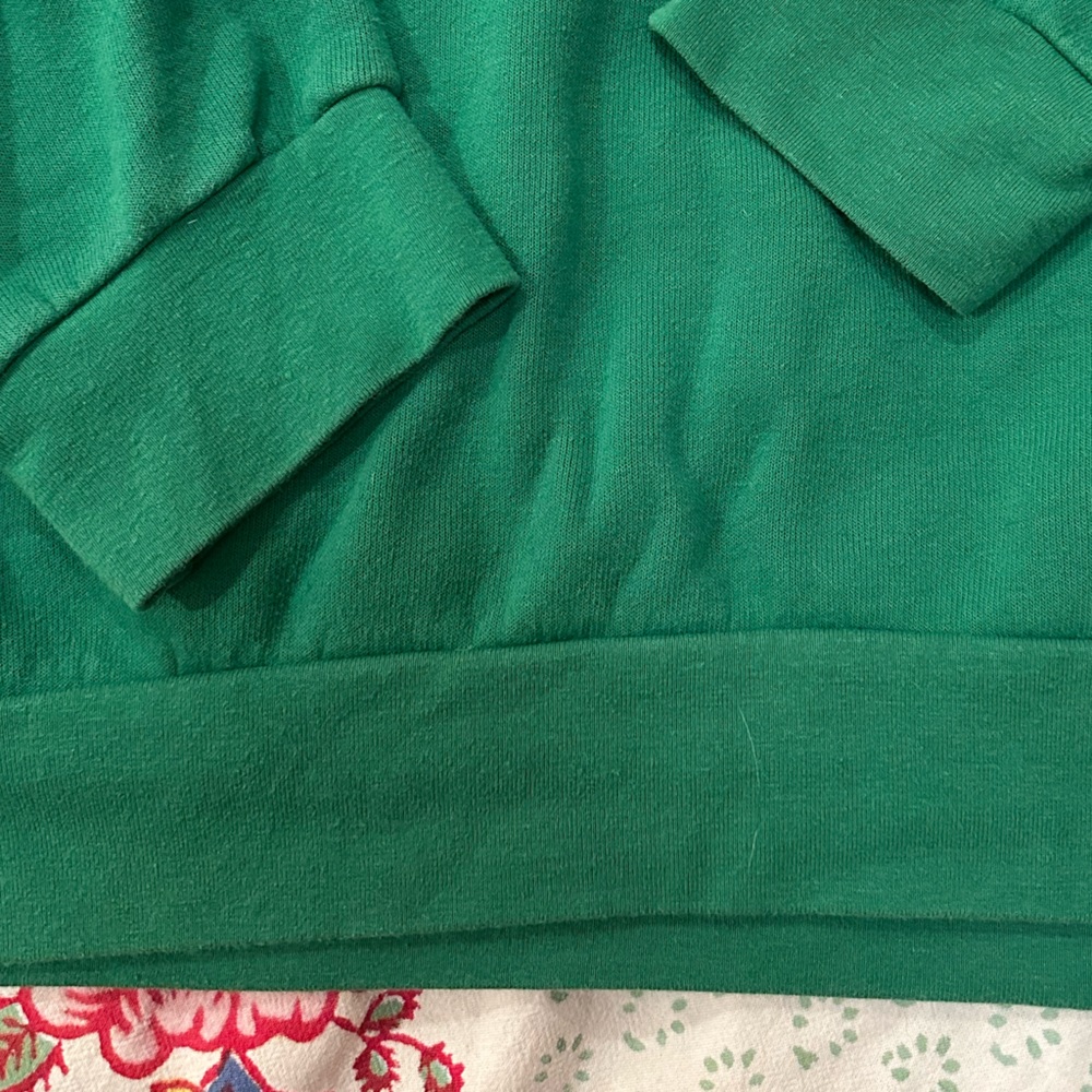 Aviator Nation Daydream relaxed crew sweatshirt in Green unisex M - Picture 13 of 14